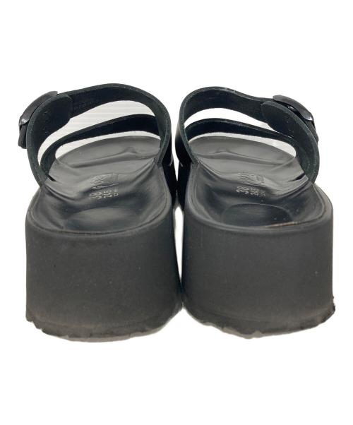 papillio by BIRKENSTOCK（パピリオバイビルケンシュトック）papillio by BIRKENSTOCK (パピリオバイビルケンシュトック) Alminaサンダル ブラック サイズ:38の古着・服飾アイテム
