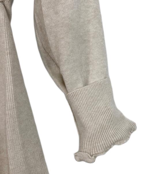 Resexxy（リゼクシー）Resexxy (リゼクシー) レイヤードマーメイドニットワンピース ベージュ サイズ:SIZE Fの古着・服飾アイテム