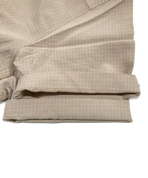 OAKLEY（オークリー）OAKLEY (オークリー) 半袖チェックシャツ ベージュ サイズ:Lの古着・服飾アイテム