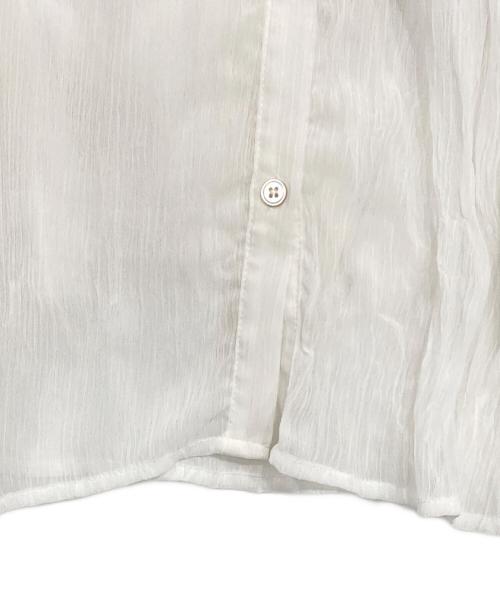 ELLIE（エリー）ELLIE (エリー) ギャザーブラウス ホワイト サイズ:SIZE Fの古着・服飾アイテム