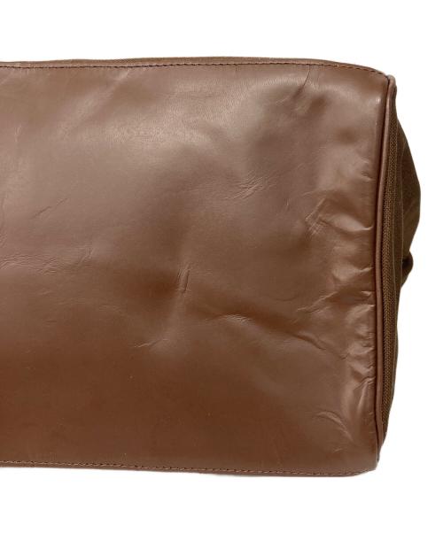 YOUNG & OLSEN The DRYGOODS STORE（ヤングアンドオルセン ザ ドライグッズストア）YOUNG & OLSEN The DRYGOODS STORE (ヤングアンドオルセン ザ ドライグッズストア) STEAMERS CANVAS POCKET TOTE ブラウン 未使用品の古着・服飾アイテム