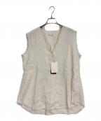 Plageプラージュ）の古着「シルクネップシャツ」｜アイボリー