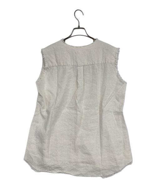 Plage（プラージュ）Plage (プラージュ) シルクネップシャツ アイボリー サイズ:Fの古着・服飾アイテム