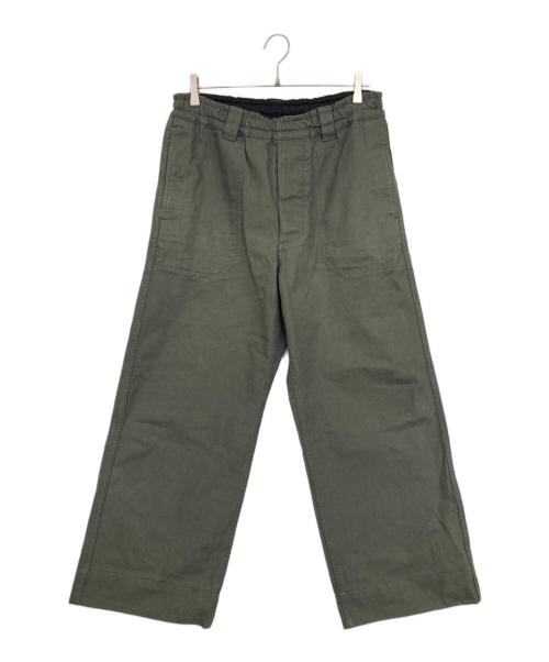 MHL（エムエイチエル）MHL (エムエイチエル) ORGANIC COTTON GABARDINE カーキ サイズ:Lの古着・服飾アイテム