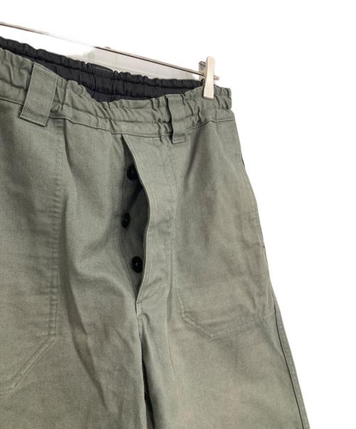 MHL（エムエイチエル）MHL (エムエイチエル) ORGANIC COTTON GABARDINE カーキ サイズ:Lの古着・服飾アイテム