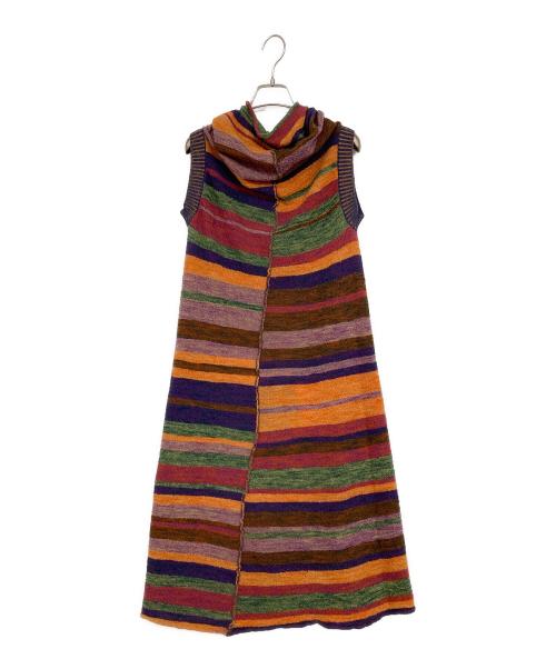 M.&KYOKO（エムアンドキョウコ）M.&KYOKO (エムアンドキョウコ) ニットワンピース マルチカラー サイズ:表記無しの古着・服飾アイテム