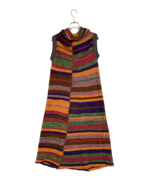 M.&KYOKO（エムアンドキョウコ）M.&KYOKO (エムアンドキョウコ) ニットワンピース マルチカラー サイズ:表記無しの古着・服飾アイテム