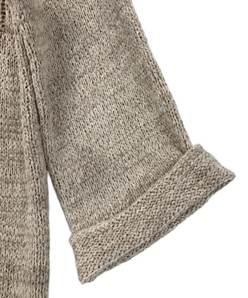 GALERIE VIE（ギャルリーヴィー）GALERIE VIE (ギャルリーヴィー) ラッセルテープ ワイドスリーブプルオーバー アイボリー サイズ:Fの古着・服飾アイテム