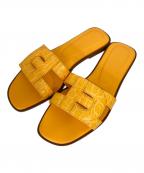 COLE HAANコールハーン）の古着「クリシー サンダル」｜イエロー