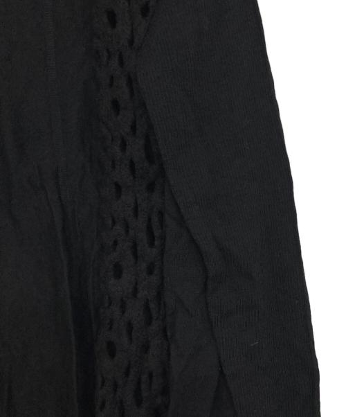 Leilian（レリアン）LEILIAN (レリアン) ニットカーディガン ブラック サイズ:9の古着・服飾アイテム