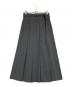 ACUTA（アクータ）の古着「トロストレッチワイドプリーツスカート」｜グレー