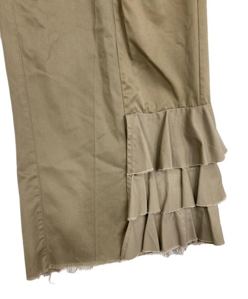 77circa（ナナナナサーカ）77circa (ナナナナサーカ) 再構築スカート ベージュ サイズ:記載なしの古着・服飾アイテム