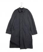 U'S NAVYユーエスネイビー）の古着「ステンカラーコート」｜ブラック