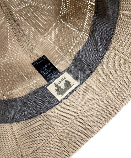 CA4LA（カシラ）CA4LA (カシラ) バケットハット ベージュの古着・服飾アイテム