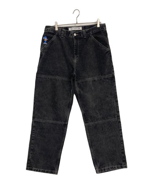 POLAR SKATE CO.（ポーラースケートカンパニー）POLAR SKATE CO. (ポーラースケートカンパニー) 93ワークデニムパンツ ブラック サイズ:34の古着・服飾アイテム