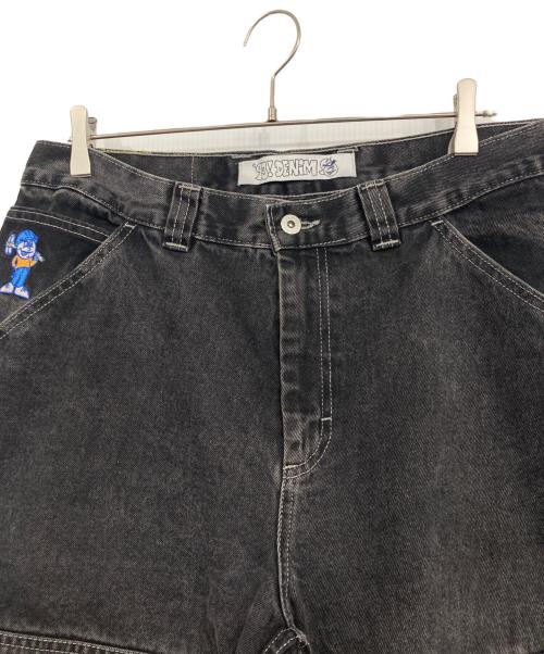 POLAR SKATE CO.（ポーラースケートカンパニー）POLAR SKATE CO. (ポーラースケートカンパニー) 93ワークデニムパンツ ブラック サイズ:34の古着・服飾アイテム