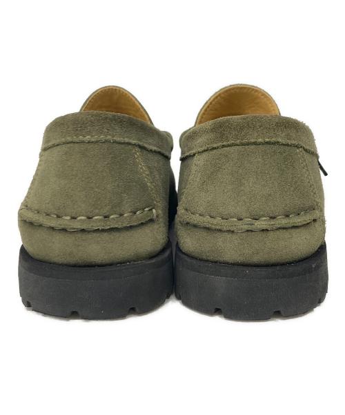 PARABOOT（パラブーツ）PARABOOT (パラブーツ) UNITED ARROWS (ユナイテッドアローズ) 別注CORAUX/RAIDローファー グリーン サイズ:8の古着・服飾アイテム