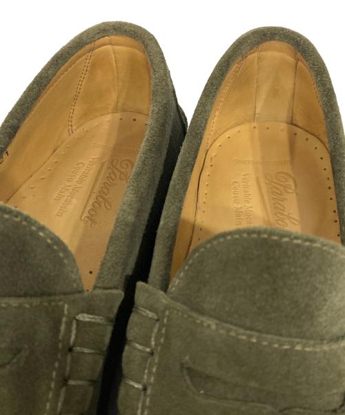 PARABOOT（パラブーツ）PARABOOT (パラブーツ) UNITED ARROWS (ユナイテッドアローズ) 別注CORAUX/RAIDローファー グリーン サイズ:8の古着・服飾アイテム
