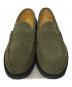 中古・古着 PARABOOT (パラブーツ) UNITED ARROWS (ユナイテッドアローズ) 別注CORAUX/RAIDローファー グリーン サイズ:8：22000円