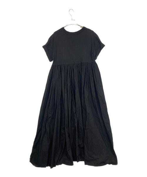 CLANE（クラネ）CLANE (クラネ) BACK FRILL ONE PIECE/ワンピース ブラック サイズ:Fの古着・服飾アイテム