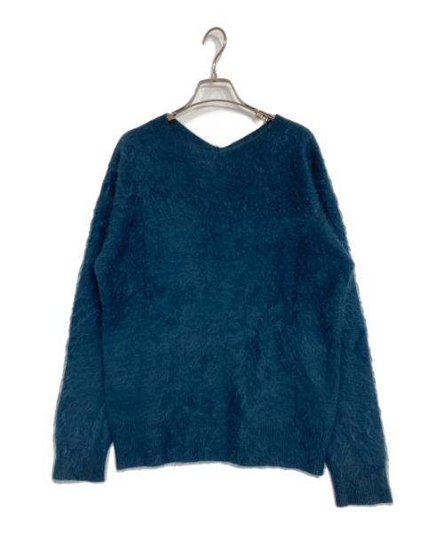 EFFE BEAMS（エッフェ ビームス）EFFE BEAMS (エッフェ ビームス) カシミヤファー クルーネックニット ネイビー サイズ:記載なしの古着・服飾アイテム