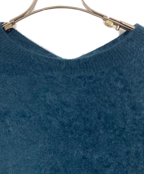 EFFE BEAMS（エッフェ ビームス）EFFE BEAMS (エッフェ ビームス) カシミヤファー クルーネックニット ネイビー サイズ:記載なしの古着・服飾アイテム