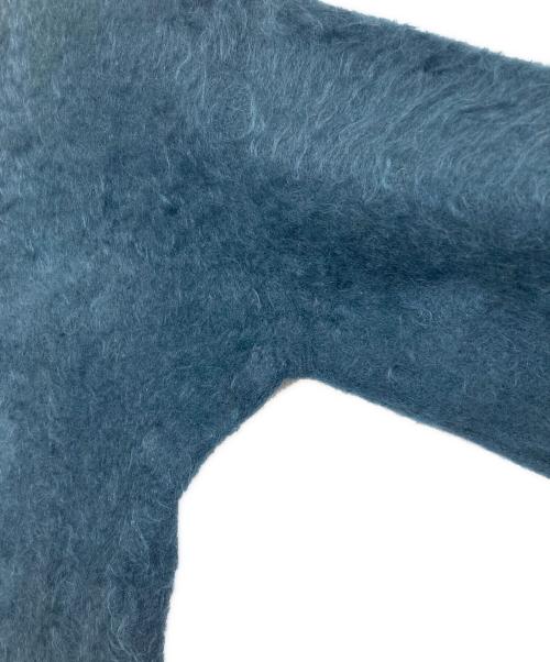 EFFE BEAMS（エッフェ ビームス）EFFE BEAMS (エッフェ ビームス) カシミヤファー クルーネックニット ネイビー サイズ:記載なしの古着・服飾アイテム