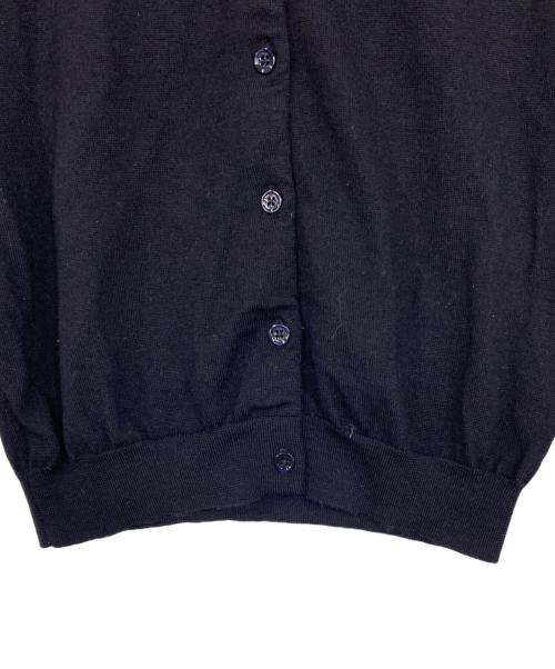 PS Paul Smith（ＰＳポールスミス）PS Paul Smith (ＰＳポールスミス) 丸首カーディガン ネイビー サイズ:Lの古着・服飾アイテム