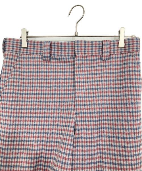 LEVI'S（リーバイス）LEVI'S (リーバイス) 【古着】ヴィンテージチェックパンツ レッド×ブルー サイズ:表記無しの古着・服飾アイテム
