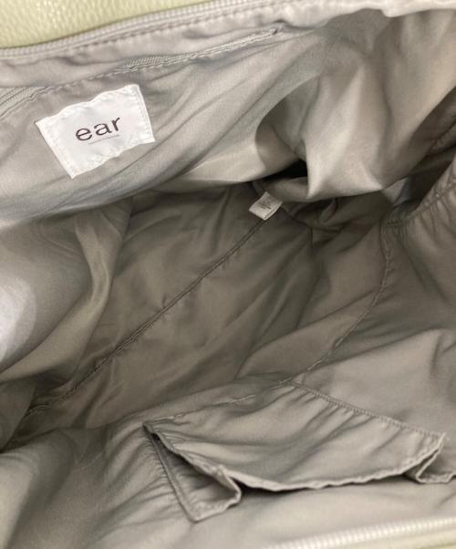 ear PAPILLONNER（イアパピヨネ）ear PAPILLONNER (イアパピヨネ) 樹脂パーツワンハンドルバッグ グレーの古着・服飾アイテム