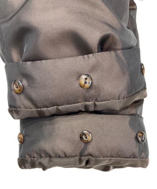 BARNEYS NEWYORK（バーニーズ・ニューヨーク）BARNEYS NEWYORK (バーニーズ・ニューヨーク) ダウンコート ブラウン サイズ:38の古着・服飾アイテム