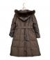 BARNEYS NEWYORK (バーニーズ・ニューヨーク) ダウンコート ブラウン サイズ:38：6000円