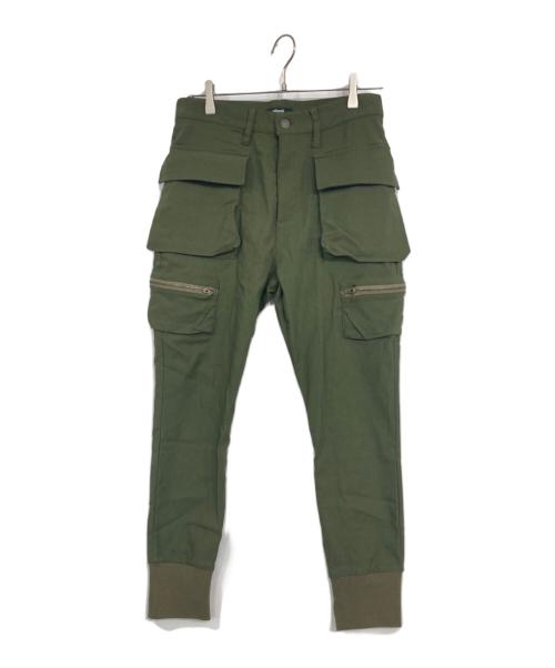 glamb（グラム）glamb (グラム) STUNN Cargo Pants カーキ サイズ:Sの古着・服飾アイテム