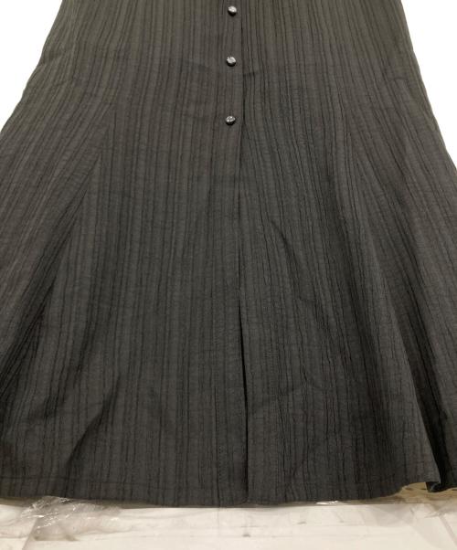 Resexxy（リゼクシー）Resexxy (リゼクシー) ラッフルマーメイドシャツワンピース ブラック サイズ:Fの古着・服飾アイテム