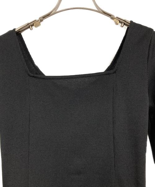 LAGUNA MOON（ラグナムーン）LAGUNA MOON (ラグナムーン) 【柳橋唯コラボ】2WAYドッキングワンピース ブラック サイズ:SIZE Sの古着・服飾アイテム