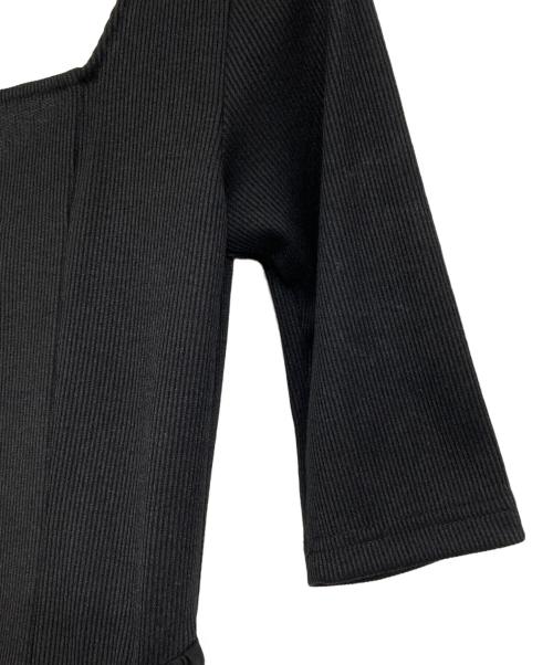 LAGUNA MOON（ラグナムーン）LAGUNA MOON (ラグナムーン) 【柳橋唯コラボ】2WAYドッキングワンピース ブラック サイズ:SIZE Sの古着・服飾アイテム