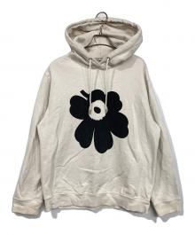 marimekko（マリメッコ）の古着「RUNOJA UNIKKO PLACEMENT」｜ベージュ