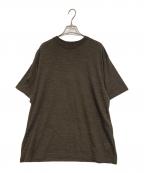 BROWN by 2-tacsブラウンバイツータックス）の古着「ウールTシャツ」｜ブラウン