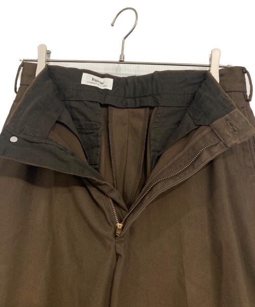 riprap（リップラップ）riprap (リップラップ) ACTIVE TROUSERS ブラウン サイズ:Sの古着・服飾アイテム