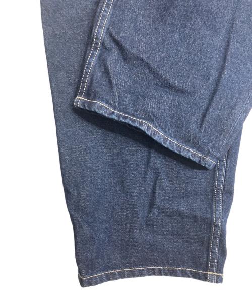 BEAMS（ビームス）BEAMS (ビームス) ワイドテーパードデニムパンツ インディゴ サイズ:XLの古着・服飾アイテム