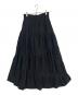 ERIKO YAMAGUCHI（エリコ ヤマグチ）の古着「ティアードスカート」｜ブラック