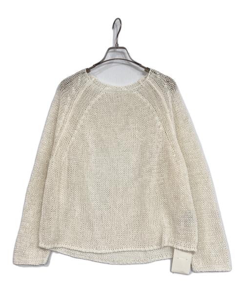 FRAMeWORK（フレームワーク）FRAMeWORK (フレームワーク) LINEN CORD ニット ホワイト サイズ:表記無しの古着・服飾アイテム