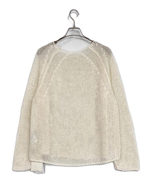 FRAMeWORK（フレームワーク）FRAMeWORK (フレームワーク) LINEN CORD ニット ホワイト サイズ:表記無しの古着・服飾アイテム