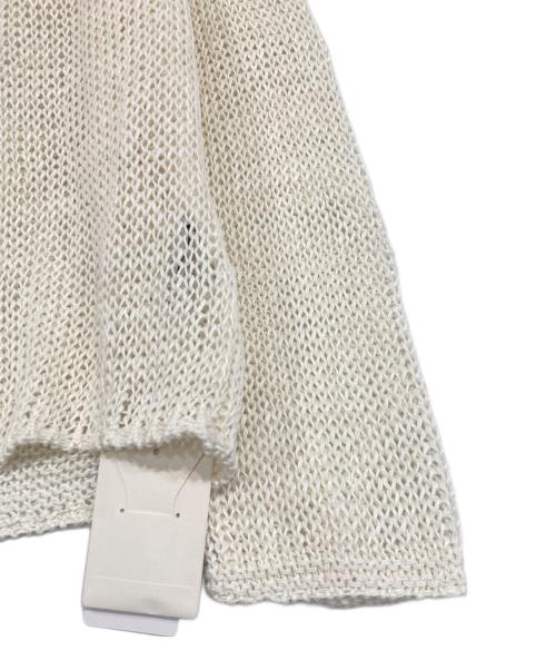 FRAMeWORK（フレームワーク）FRAMeWORK (フレームワーク) LINEN CORD ニット ホワイト サイズ:表記無しの古着・服飾アイテム