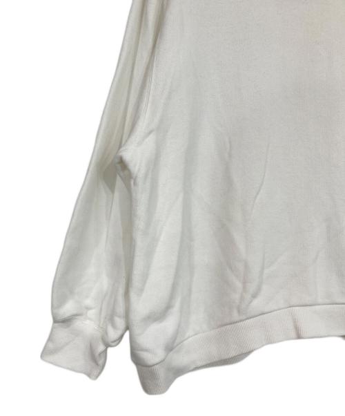 MANOF（マノフ）MANOF (マノフ) MOON SLASH NECK SWEAT ホワイト サイズ:Fの古着・服飾アイテム