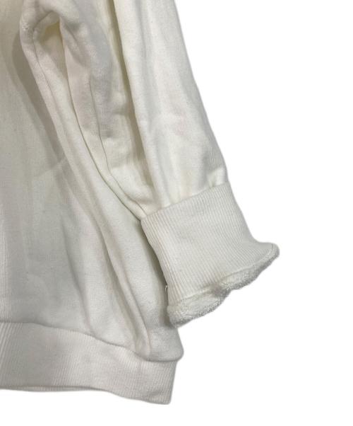 MANOF（マノフ）MANOF (マノフ) MOON SLASH NECK SWEAT ホワイト サイズ:Fの古着・服飾アイテム