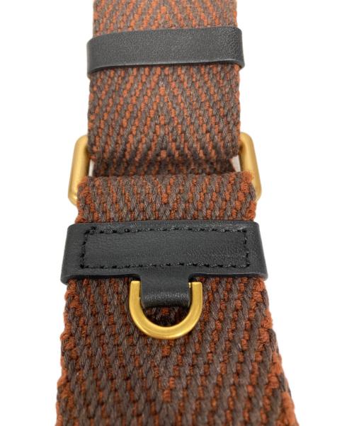 GIANNI CHIARINI（ジャンニ キアリーニ）GIANNI CHIARINI (ジャンニ キアリーニ) バッグストラップ ブラウンの古着・服飾アイテム