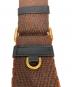 中古・古着 GIANNI CHIARINI (ジャンニ キアリーニ) バッグストラップ ブラウン：4000円