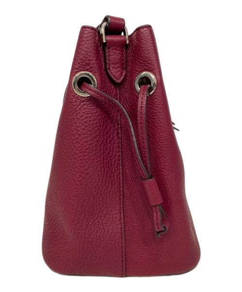 Kate Spade（ケイトスペード）Kate Spade (ケイトスペード) マーティ スモール バケット バーガンディーの古着・服飾アイテム