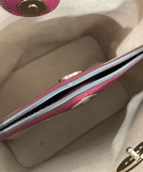 Kate Spade（ケイトスペード）Kate Spade (ケイトスペード) マーティ スモール バケット バーガンディーの古着・服飾アイテム